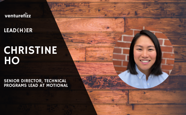 Lead(H)er Profile - Christine Ho, Senior Director, Technical Programs Lead at Motional banner image