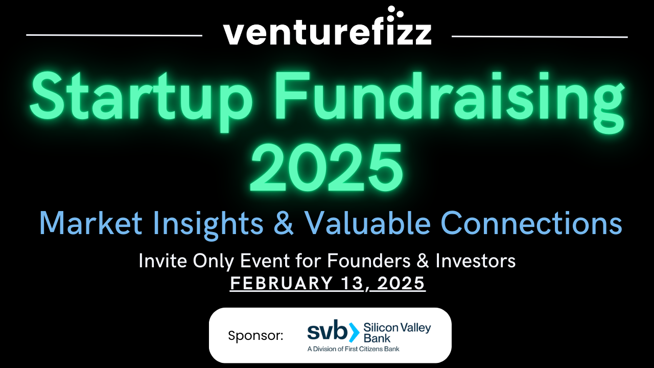 Our Next Event - The VentureFizz Startup Fundraising Conference banner image