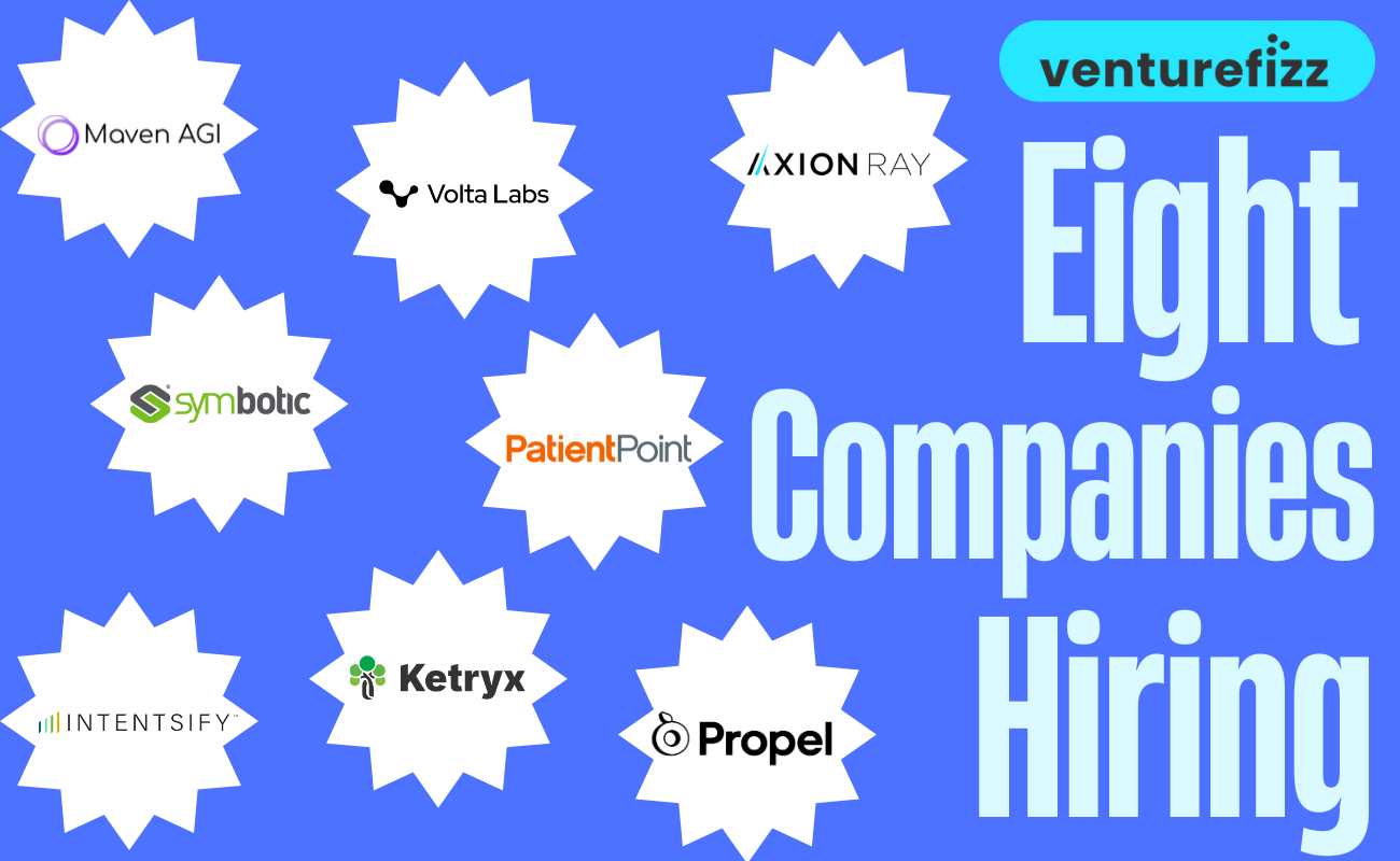 8 Companies Hiring on VentureFizz banner image