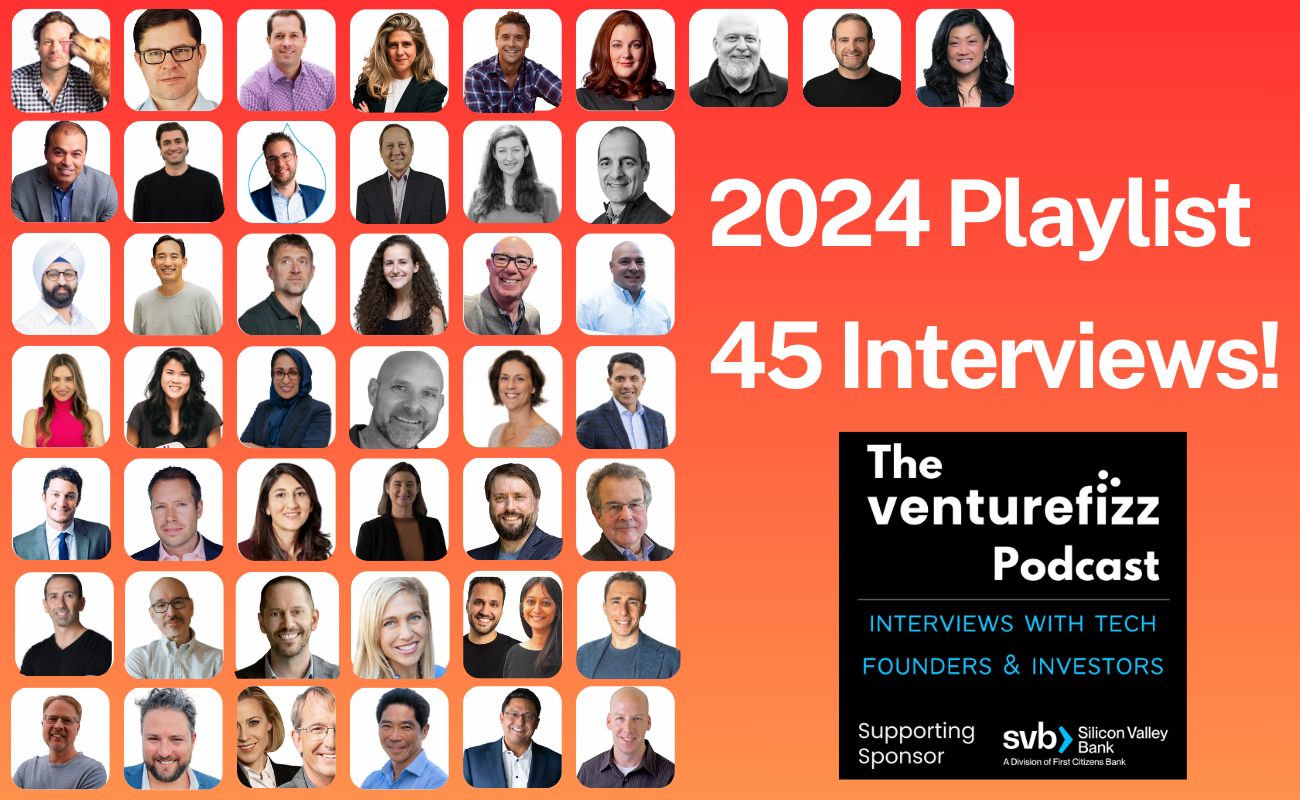 The VentureFizz Podcast - 2024 Year in Review - 45 Interviews! banner image